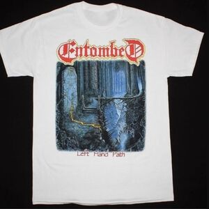 Entombed – Left Hand Path White T-shirt